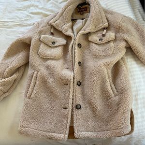 Beige Supra Koolaburra by UGG jacket